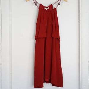Madewell Silk Halter Sun Dress